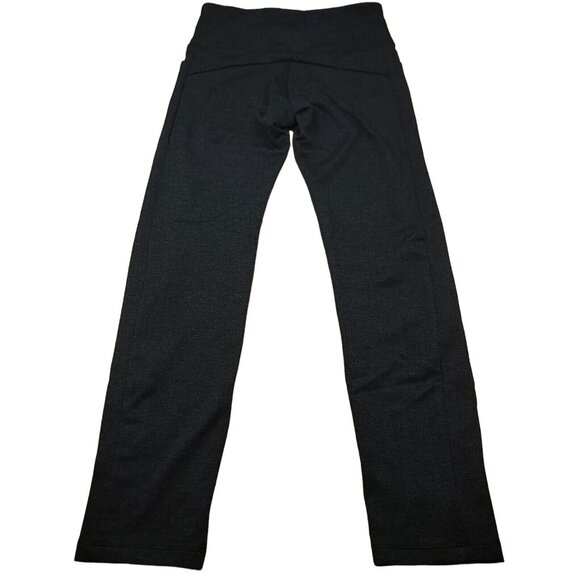 Athleta Womens XS Leggings Herringbone Mercer Tight High Rise Blue Black #353504 - Picture 9 of 14